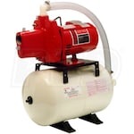 Red Lion 12 GPM 1/2 HP Cast Iron Shallow Well Jet Pump System w/ 6-Gallon Tank