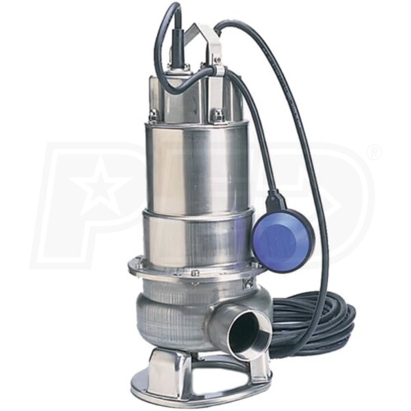 Honda WSP50 AA 110 GPM 2Inch Submersible Trash Pump w/ Float Switch