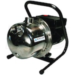 Burcam Pumps 506533SS - 1 HP Stainless Steel Portable Sprinkler / Transfer Pump
