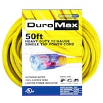 DuroMax XPC10050A - 50-Foot 10-Gauge Extension Cord w/ Lighted Plug Ends