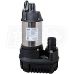 Pondmaster ProLine - 80 GPM 1/3 HP High Flow Submersible Stainless Steel Pond/Fountain Pump