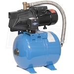 Superior Pump 12.5 GPM 1/2 HP Cast Iron Shallow Well Jet Pump System w/ 6.3-Gallon Tank