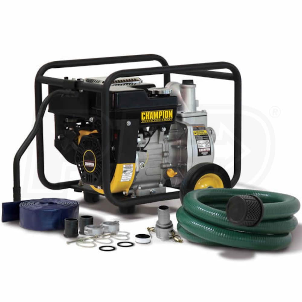 c♡ Champion 66520-SD 66520 - 158 GPM 2-Inch Semi-Trash Water Pump