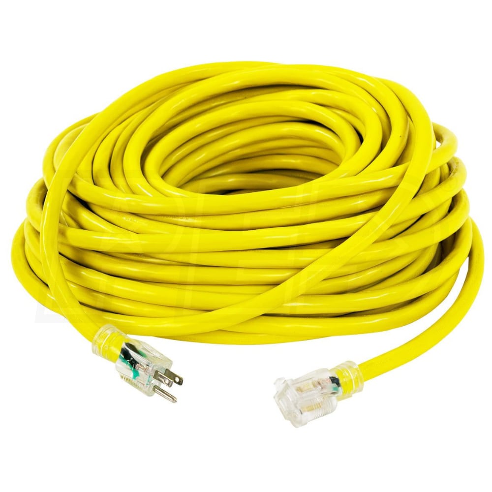 DuroMax XPC12100A 100Foot 12Gauge Extension Cord w/ Lighted Plug Ends