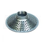 Apache Hose 1-1/2" Plated Steel Top-Hole Skimmer Strainer