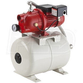 View Red Lion 13.6 GPM 1/2 HP Cast Iron Shallow Well Jet Pump System w/ 5.8-Gallon Tank