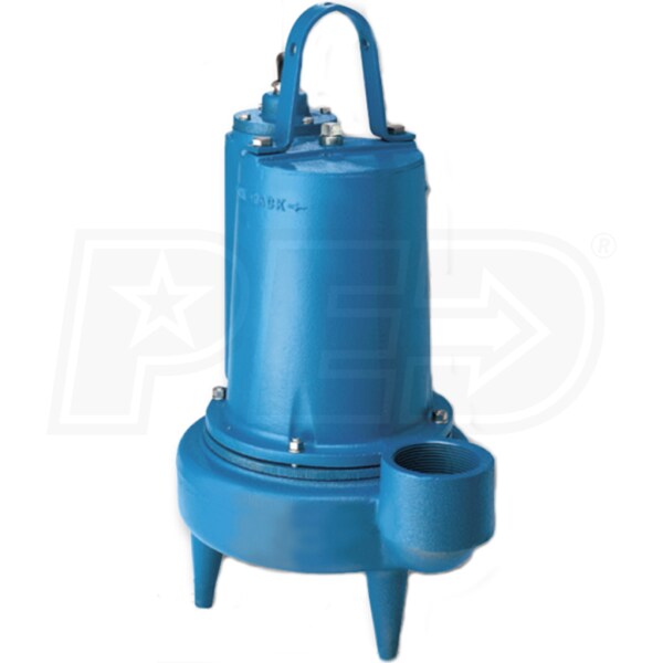 Barnes 109975 Model 3SF1074L Submersible Fountain Pump 3 Flanged Vertical Discharge 1 Phase 215 GPM 1 hp 15 Cord 200-240V 